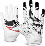 APSICLO Sticky Football Receiver Gloves Silicone Grip Youth & Adult Sizes