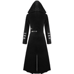 Men's Handmade Scorpion Coat Long Coat Black Gothic Steampunk Hooded Trench Coat