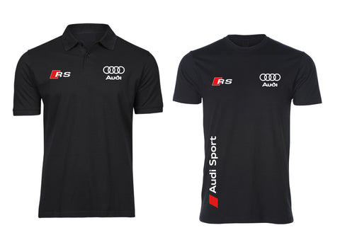 Audi Half Sleeves T-Shirts Set
