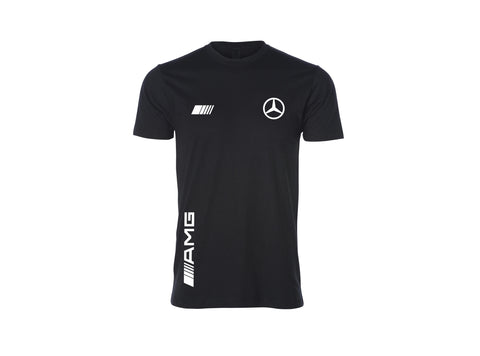 AMG Mercedes Half Sleeves Crewneck T-shirt