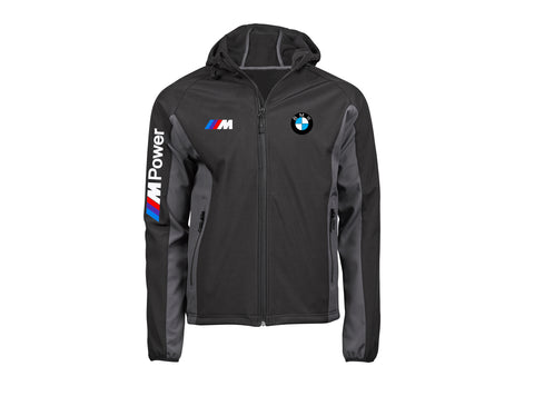 BMW Two-Tone Soft Shell Jacket with Hood